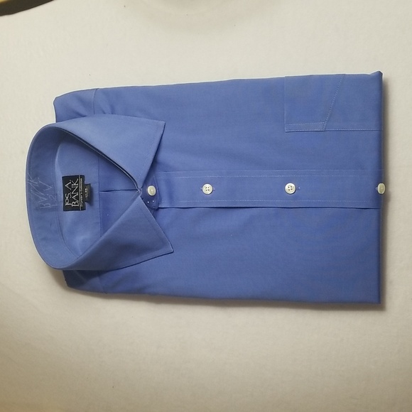 Jos. A. Bank Other - Jos. A. Bank 17-35 Colbalt Blue Travellers Collection Button Down Shirt